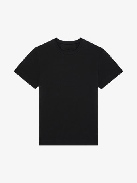 Givenchy SLIM FIT T-SHIRT IN COTTON WITH 4G EMBROIDERY