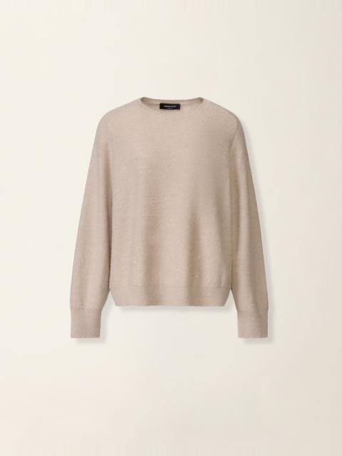 FABIANA FILIPPI Wool and silk sweater with sequins