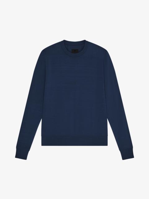 Givenchy SWEATER IN WOOL WITH 4G EMBROIDERY