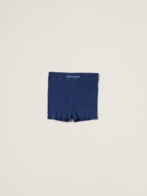 Miu Miu Cotton shorts