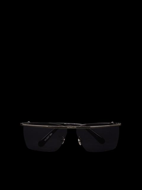 Moncler Niveler Rectangular Sunglasses