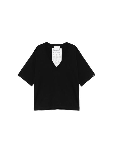 extreme cashmere V-neck T-shirt