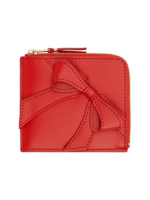 Comme Des Garçons Red Big Bow Wallet