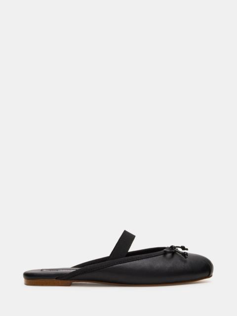 STEVE MADDEN CUTESY BLACK LEATHER