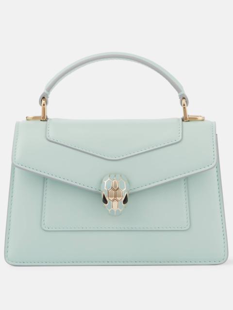 BVLGARI Serpenti Forever leather tote bag