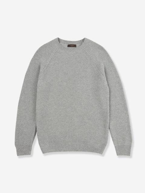 SLOWEAR Slim fit cashmere crewneck sweater