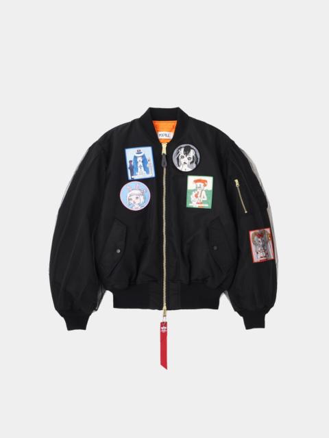 Nike KIDILL X ALPHA BABYART MA-1 BOMBER JACKET