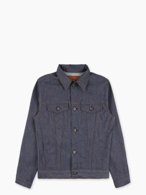 Naked & Famous NAKED & FAMOUS DENIM DENIM JACKET NATURAL INDIGO SELVEDGE BLUE 12.5OZ