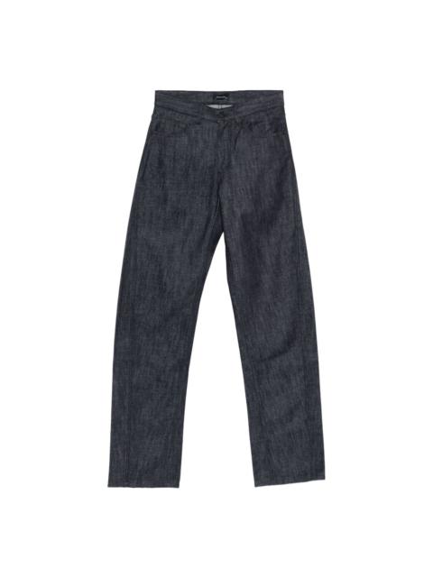 straight-leg jeans