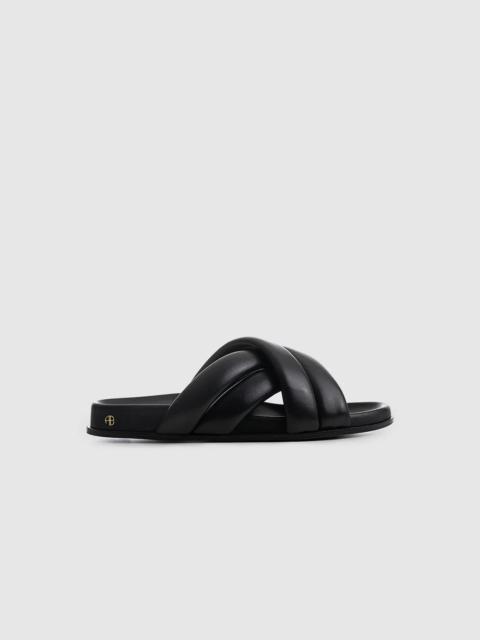 ANINE BING Lizzie Slides - Black