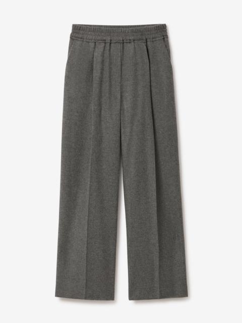 House of Dagmar Elastic Wool Trousers