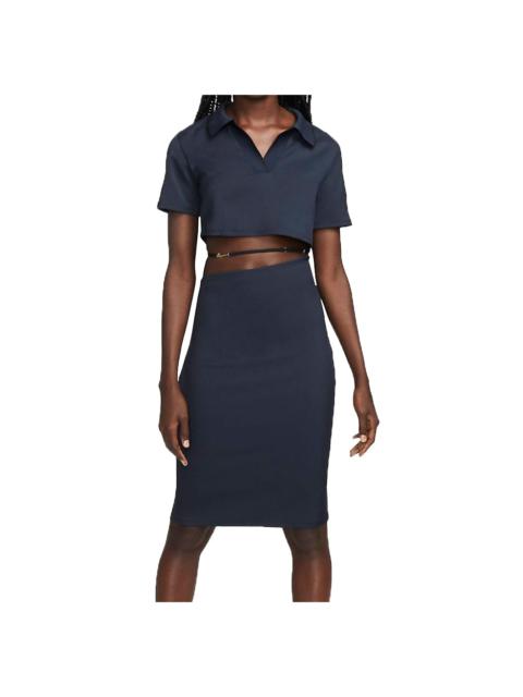 Nike (WMNS) Nike x Jacquemus La Robe Polo 'Navy' DN3242-475