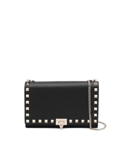 Rockstud leather crossbody bag