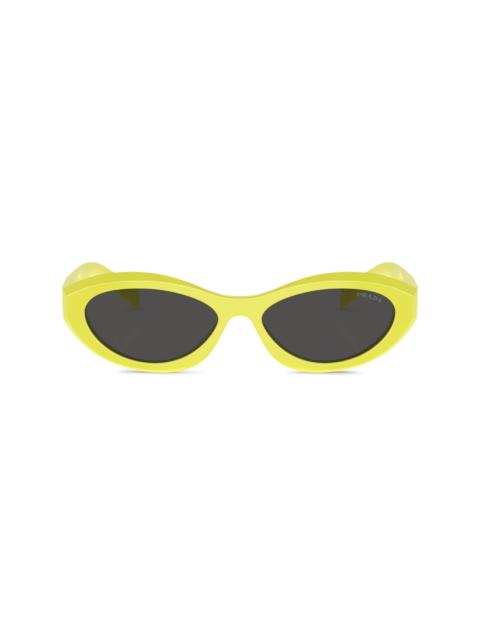 Prada oval-frame sunglasses