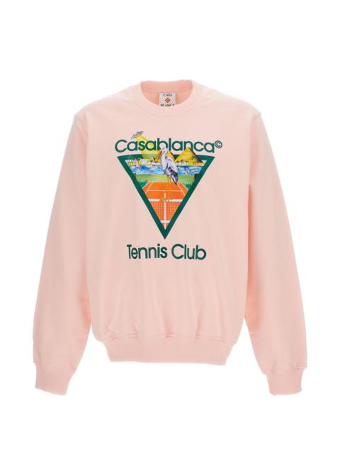 CASABLANCA Tennis club Icon graphic-print sweater
