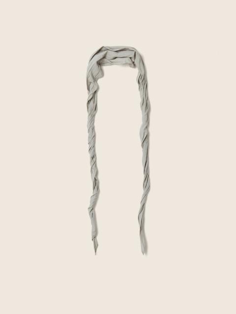 LIGHT TAUPE SILK FOULARD
