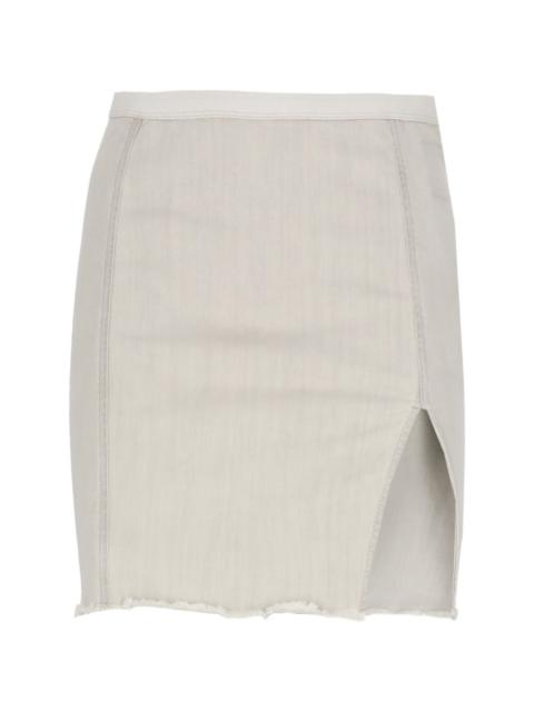 Rick Owens DRKSHDW Sacred raw-hem mini skirt