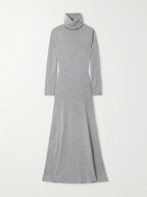 TOVE Suzette Wool And Silk-blend Turtleneck Midi Dress