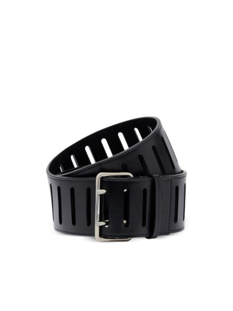 Alaïa cut-out leather belt
