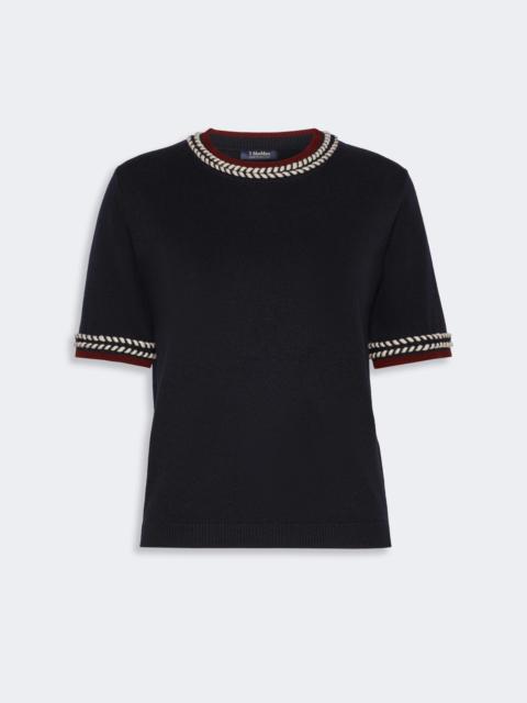 'S Max Mara CARINA Wool yarn sweater - ULTRAMARINE
