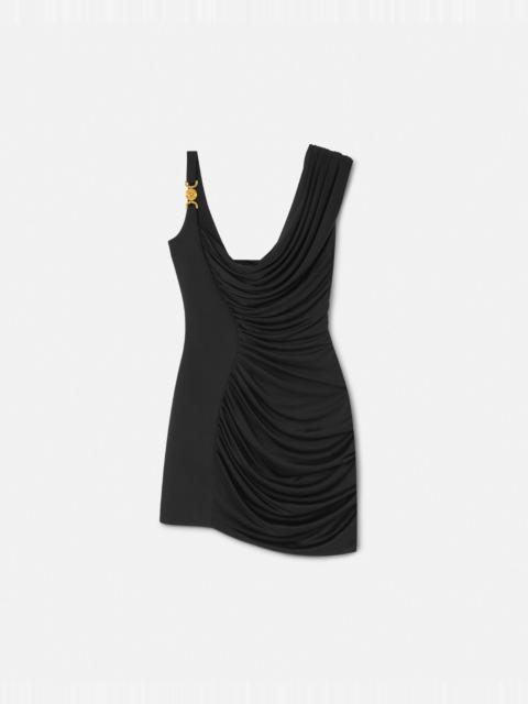 VERSACE Medusa '95 Draped Mini Dress