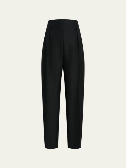 KHAITE Somera Barrel-Leg Pants