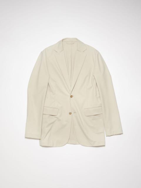 Acne Studios Single-breasted suit jacket - Clay beige