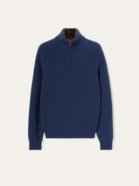 Loro Piana Greymouth Half-Zip
