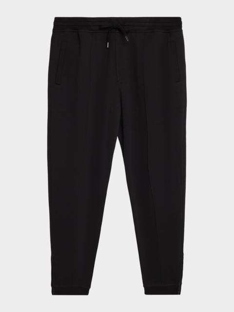 Brunello Cucinelli Men's Pintuck-Pleated Drawstring Sweatpants