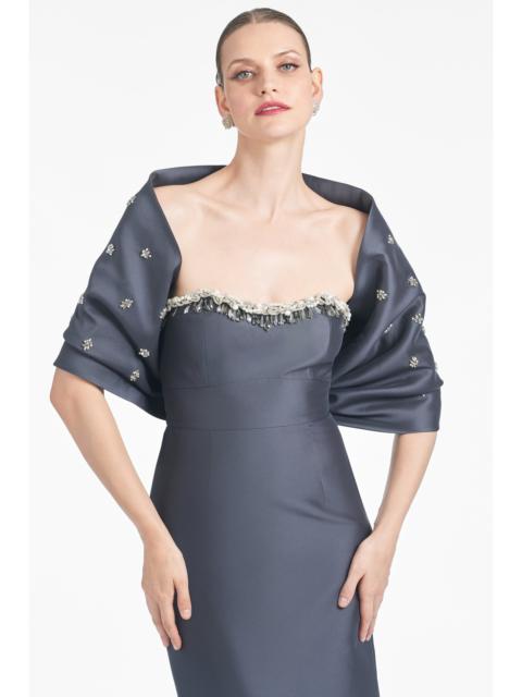 SACHIN & BABI The Hug Shawl - Charcoal