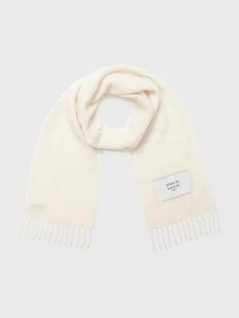 Maison Kitsuné PLAIN FRINGE SCARF