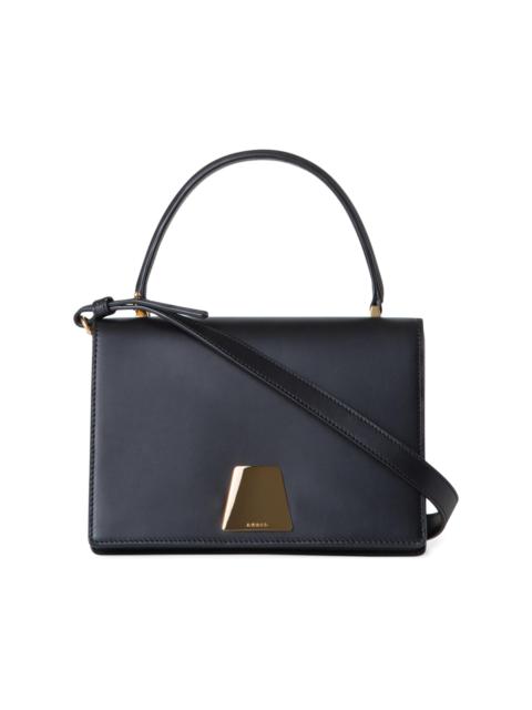 AKRIS Women's Small Alice Trapezoid Top Handle Bag - Black