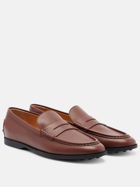 Tod's Gommino leather penny loafers