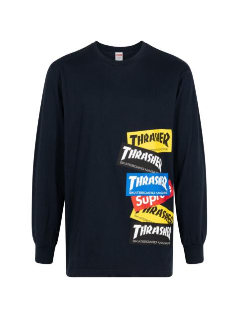 x Thrasher Multi Logo "Navy" sweatshirt