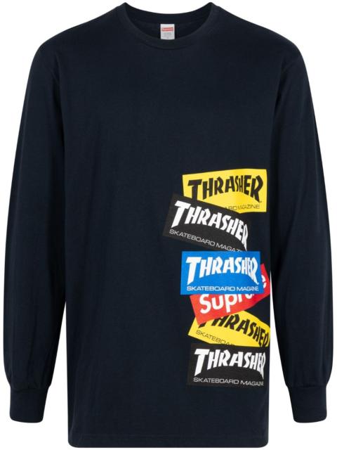 x Thrasher Multi Logo "Navy" sweatshirt