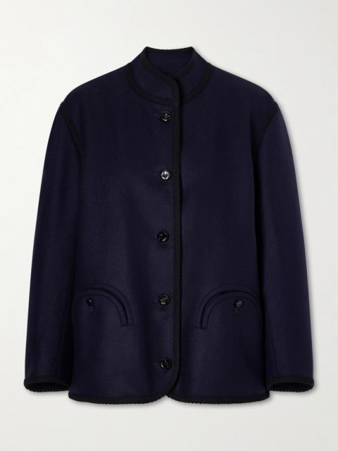 BLAZÉ MILANO Nitak Curly Virgin Wool Coat
