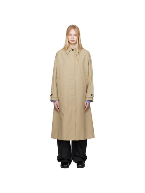 Studio Nicholson Beige Holin Trench Coat