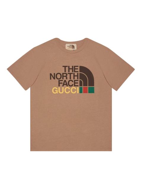 GUCCI Gucci x The North Face T-shirt Light Pink | stockx