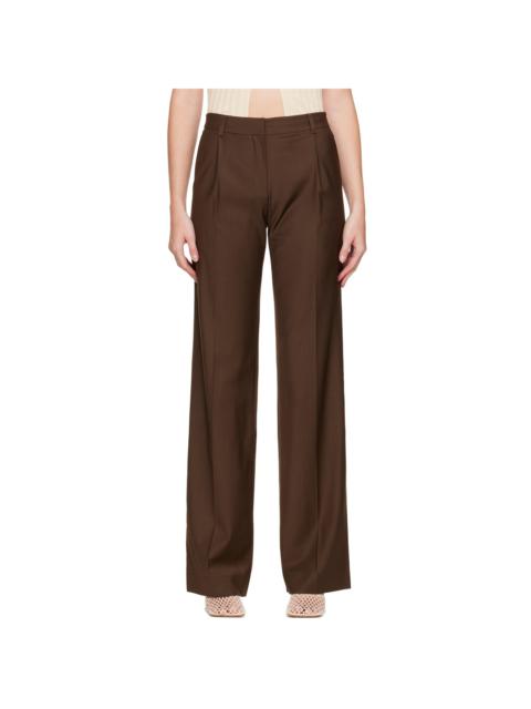 【関税込み】AERON ブラウン Zima トラウザーズ AERON Brown Zima Trousers | REVERSIBLE