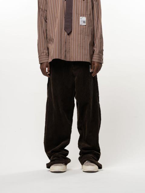 Maison MIHARAYASUHIRO Folded Corduroy Pants