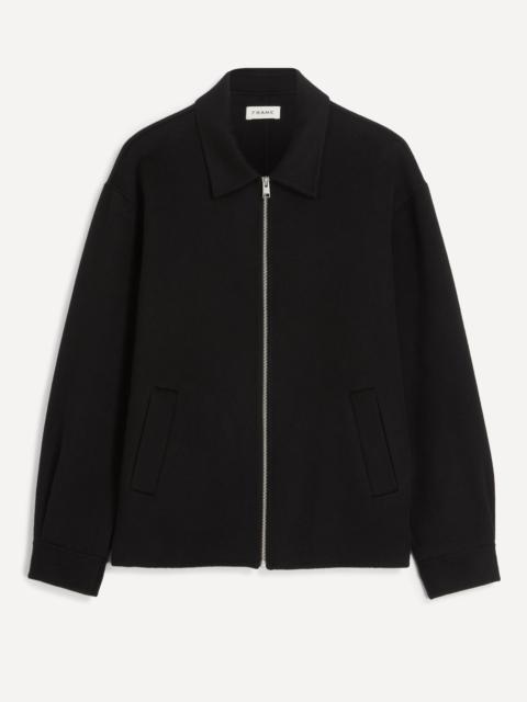 FRAME Black Double-Face Wool Jacket