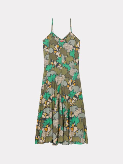 KENZO 'Kimono KENZO Camo' long dress