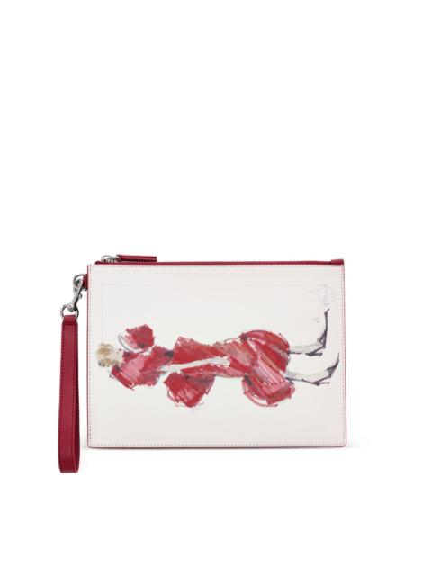 Marc Jacobs sketch wristlet
