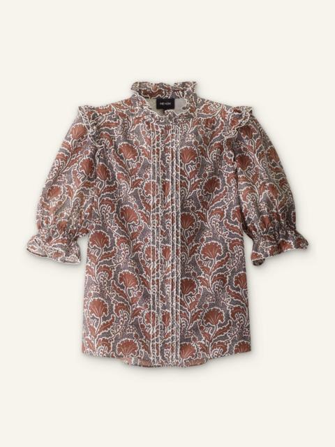 ME+EM Straight Blouse