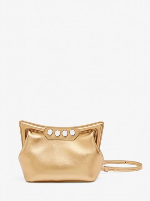 Alexander McQueen Women's The Mini Peak Bag in Gold