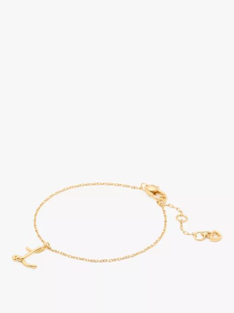 kate spade Initial Script Bracelet