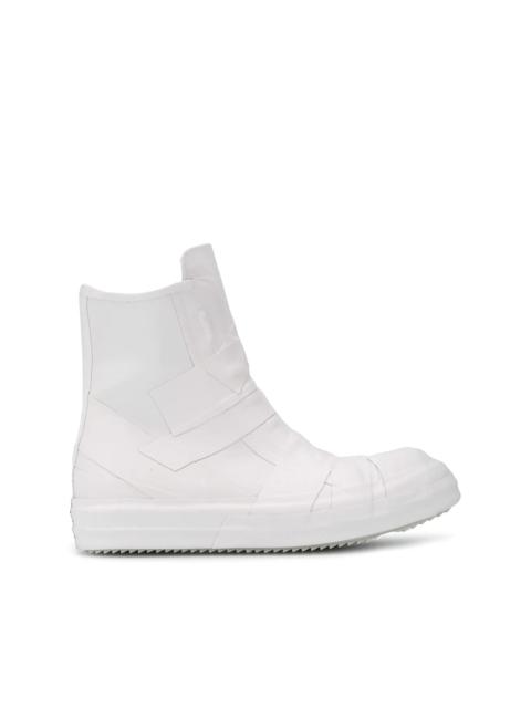 Rick Owens panelled ankle boots