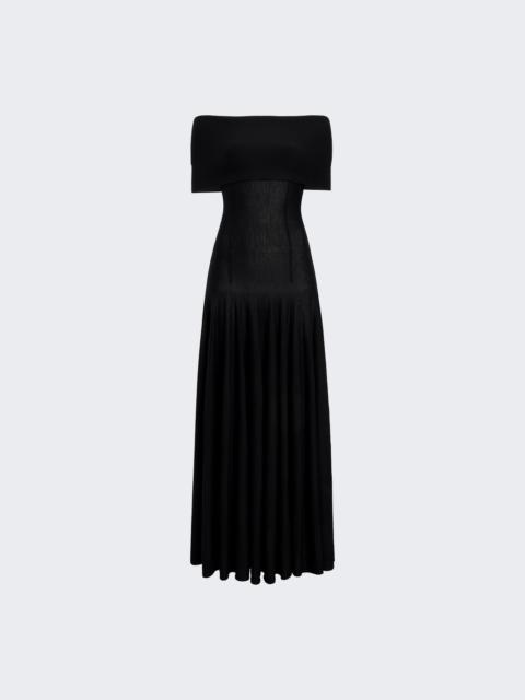 KHAITE Ava Dress Black