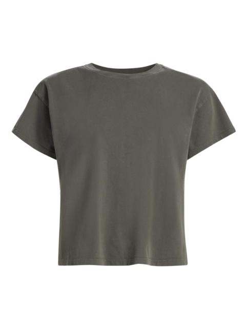 rag & bone Women's Kelly Distressed Washed Boxy T-Shirt - Slate