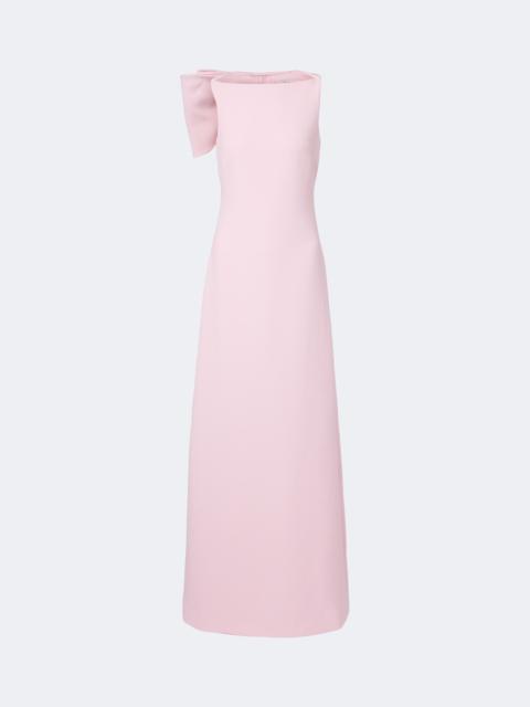 Safiyaa Mallory crêpe gown